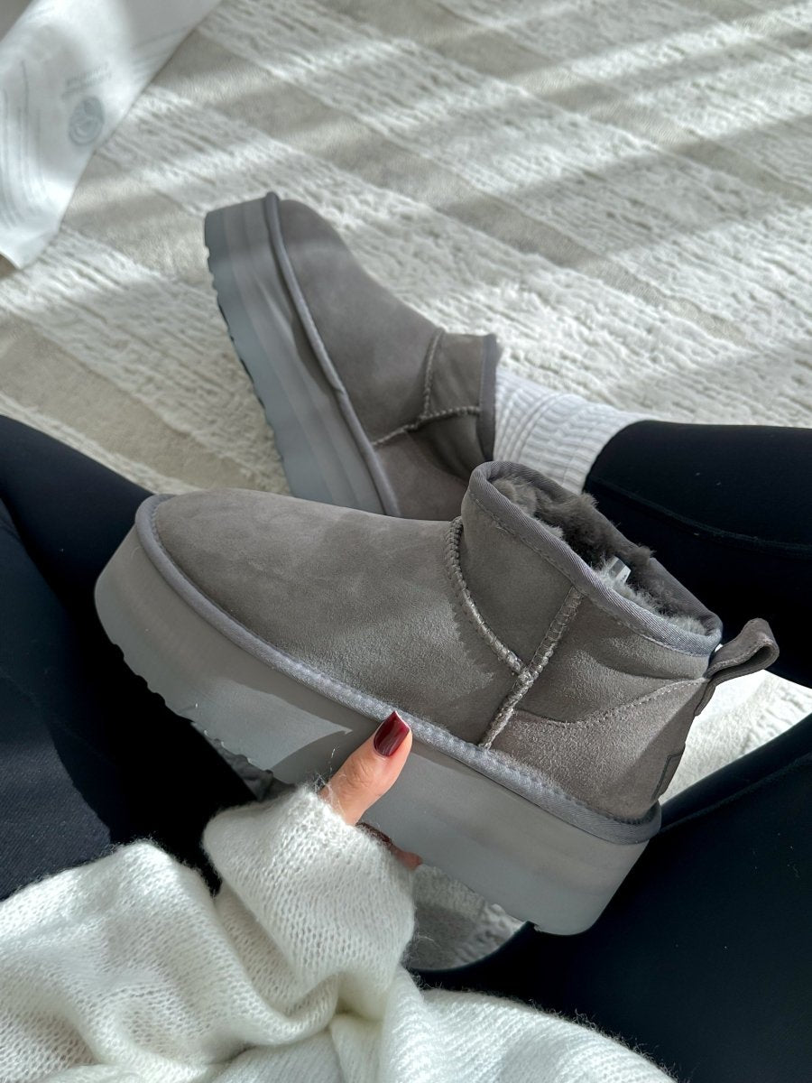 UGG Ultra Mini Platform Grey - oceanhype - 