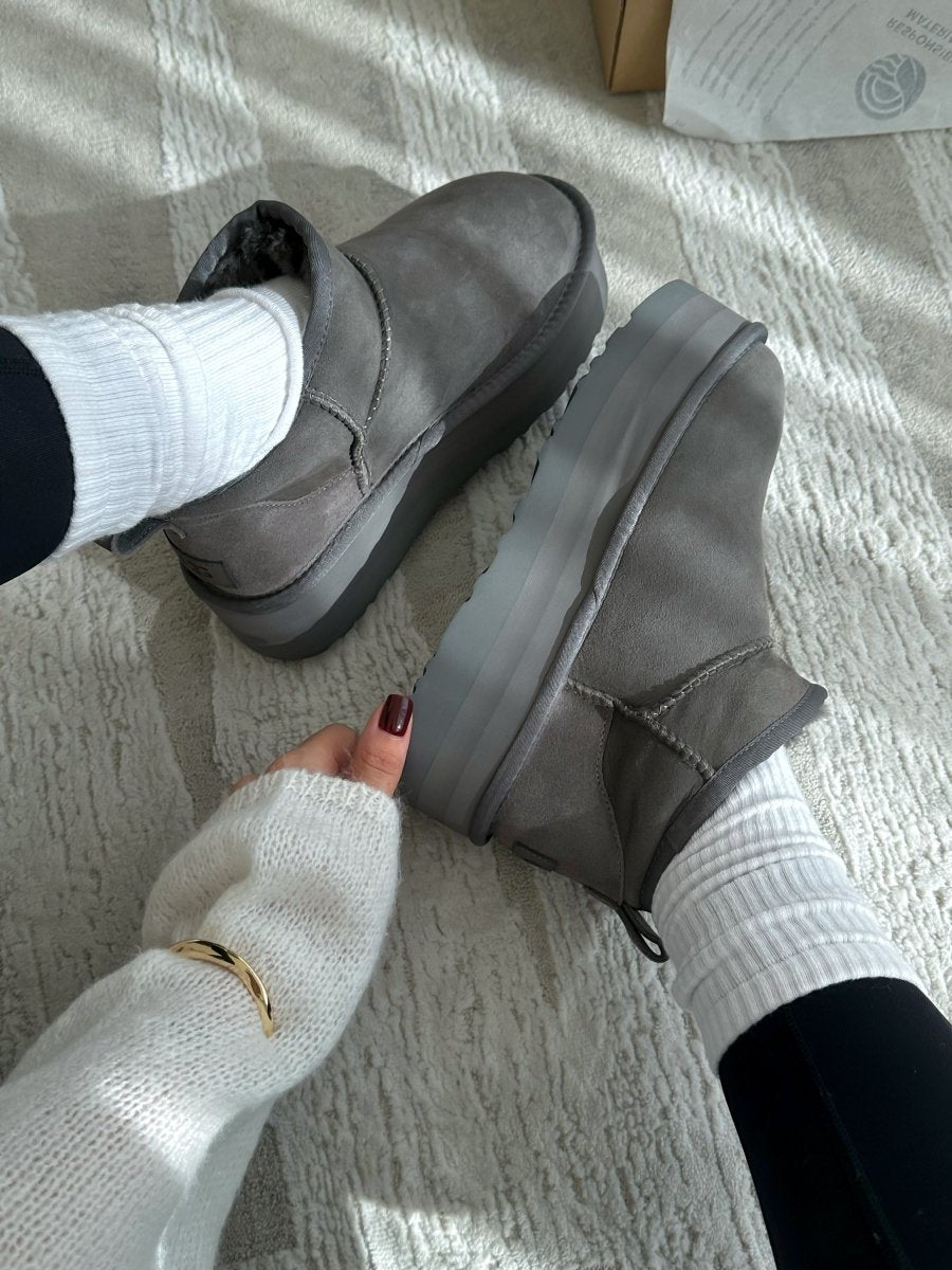 UGG Ultra Mini Platform Grey - oceanhype - 
