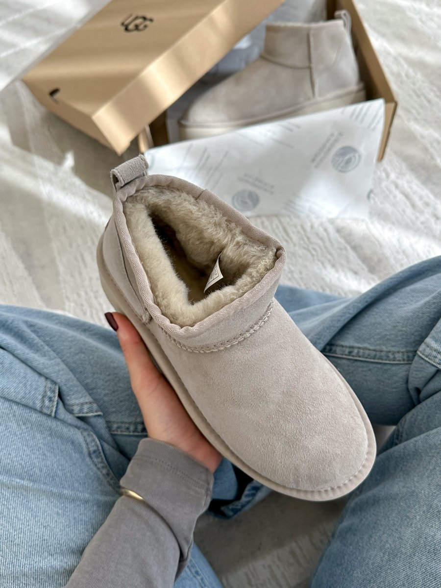 UGG Ultra Mini Platform Light Grey - oceanhype - 