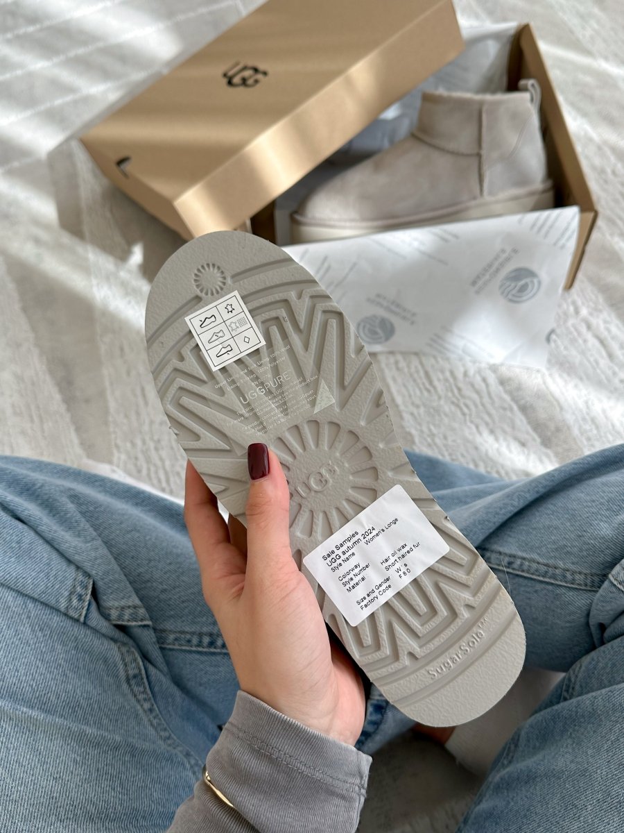 UGG Ultra Mini Platform Light Grey - oceanhype - 