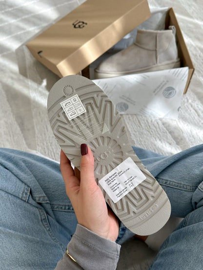 UGG Ultra Mini Platform Light Grey - oceanhype - 