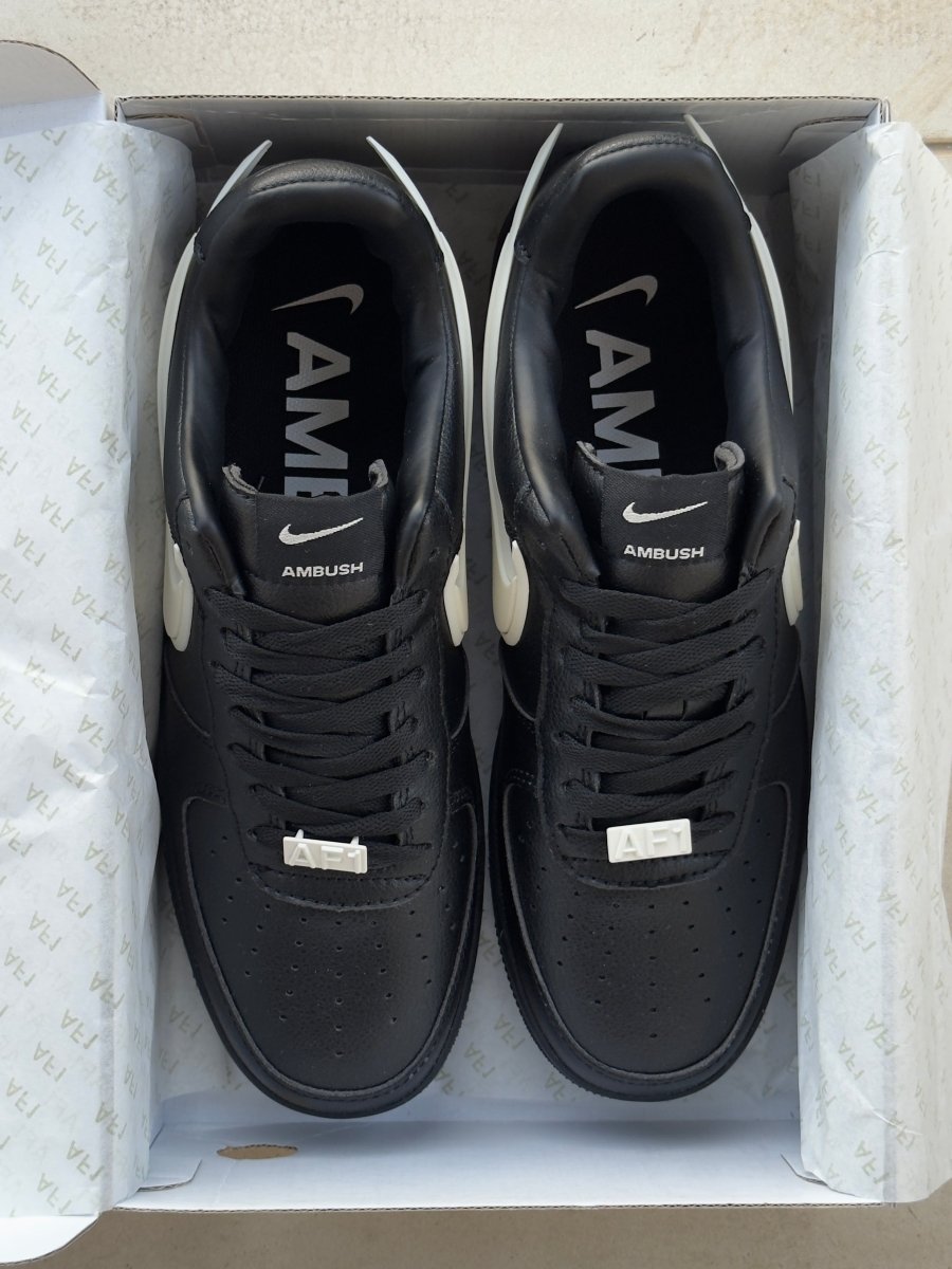 Nike Air Force 1 Low x AMBUSH Black - oceanhype - 