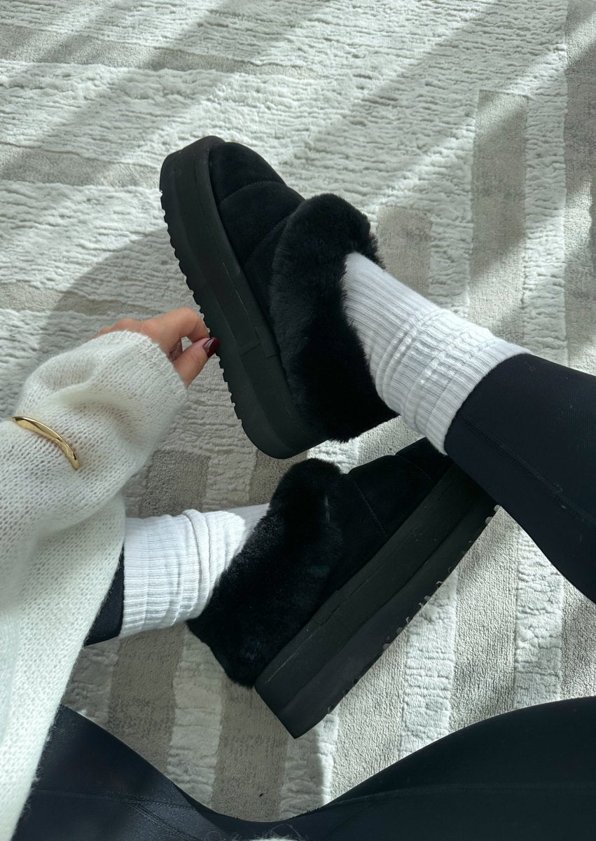 UGG Tazzlita Slipper Black - oceanhype - 