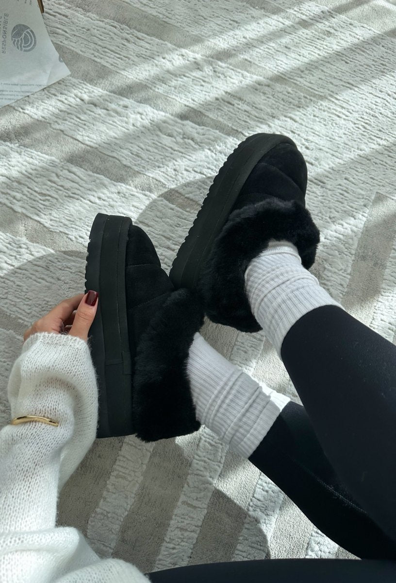 UGG Tazzlita Slipper Black - oceanhype - 