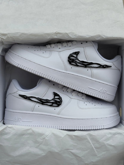 Nike Air Force 1 Low Molten White Black - oceanhype - 