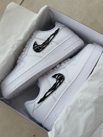 Nike Air Force 1 Low Molten White Black - oceanhype - 