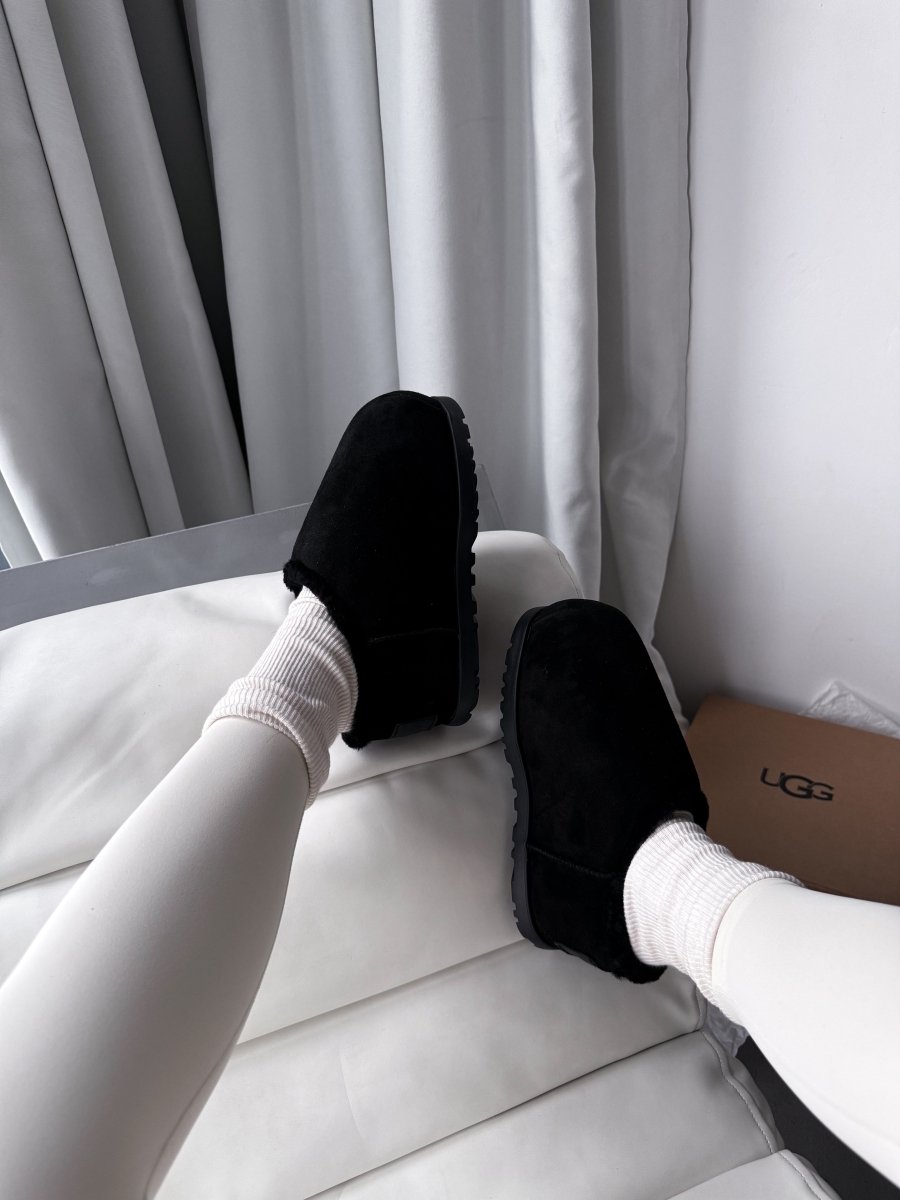 UGG Pumped Slide Black - oceanhype - 