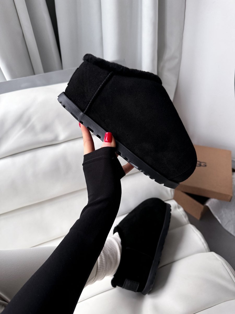 UGG Pumped Slide Black - oceanhype - 