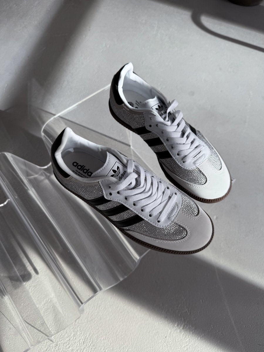 Adidas Samba White Swarovski - oceanhype -