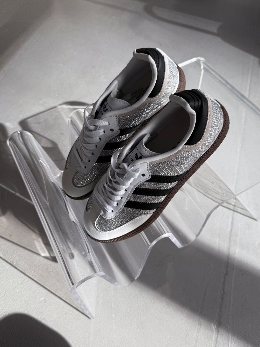 Adidas Samba White Swarovski - oceanhype -