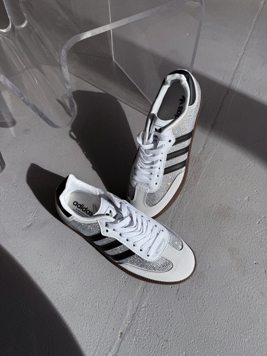 Adidas Samba White Swarovski - oceanhype -