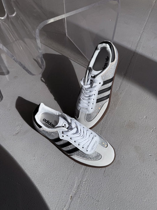 Adidas Samba White Swarovski - oceanhype -