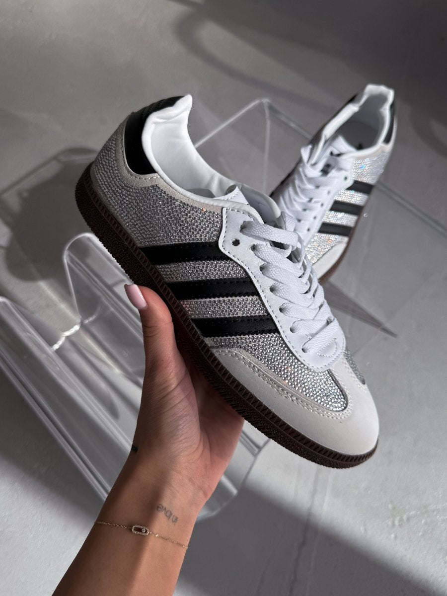 Adidas Samba White Swarovski - oceanhype -