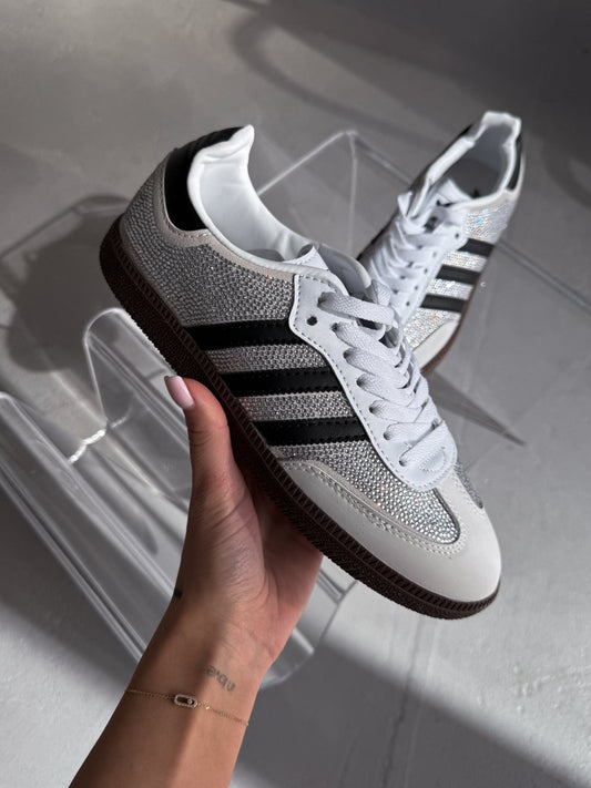 Adidas Samba White Swarovski - oceanhype -