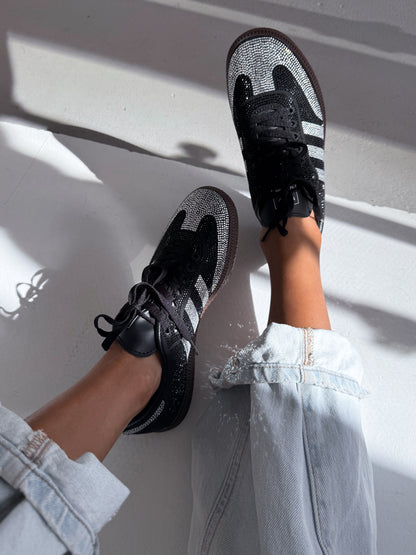 Adidas Samba Black Swarovski