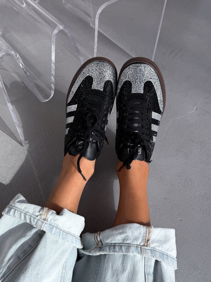 Adidas Samba Black Swarovski