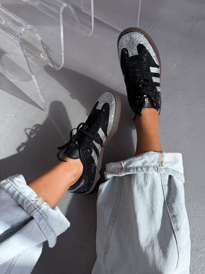 Adidas Samba Black Swarovski