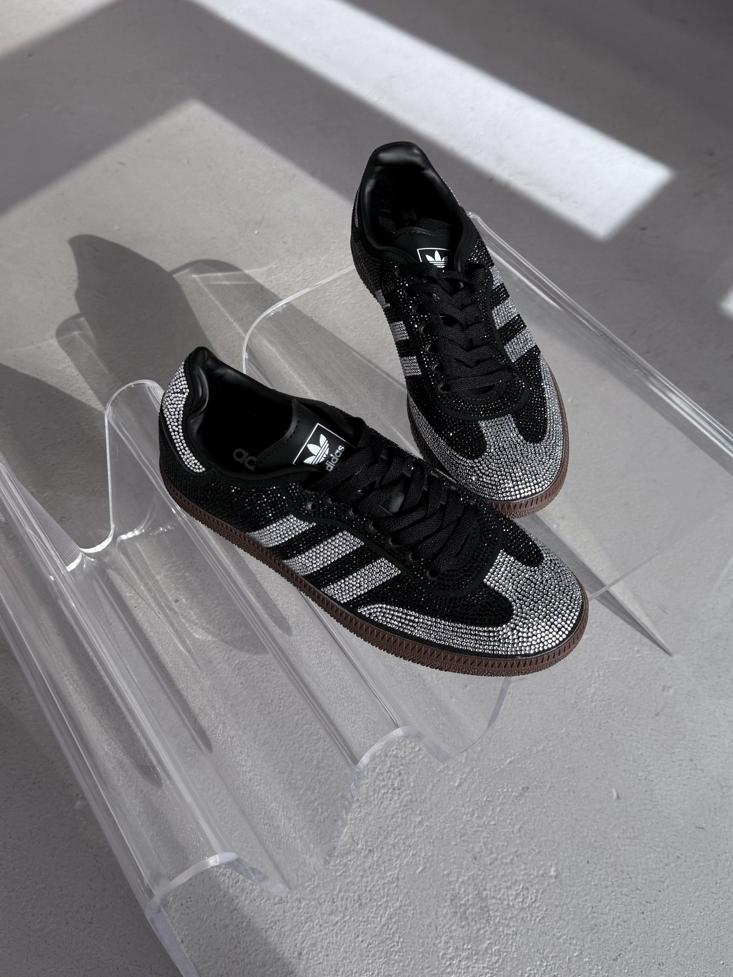 Adidas Samba Black Swarovski