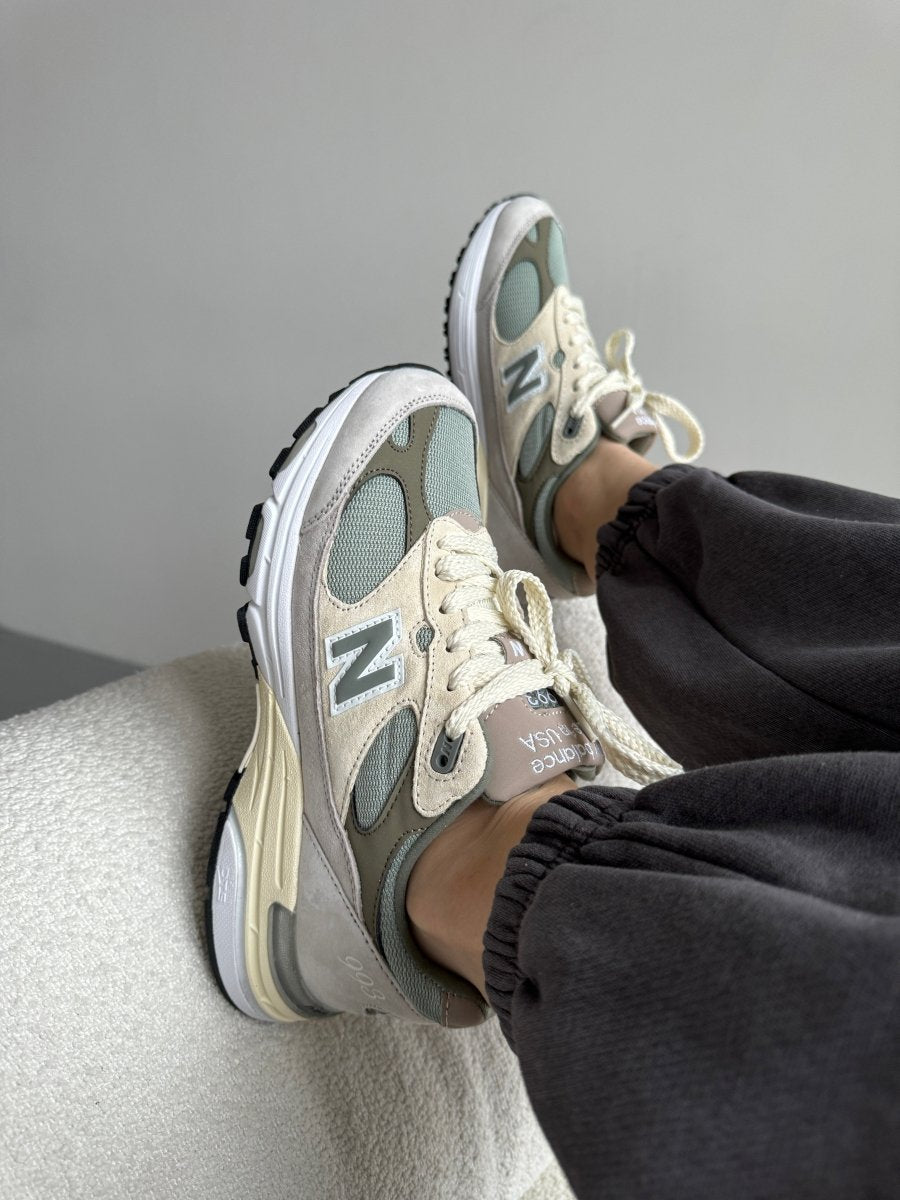 New Balance 993 Gey Beige Khaki - oceanhype - 