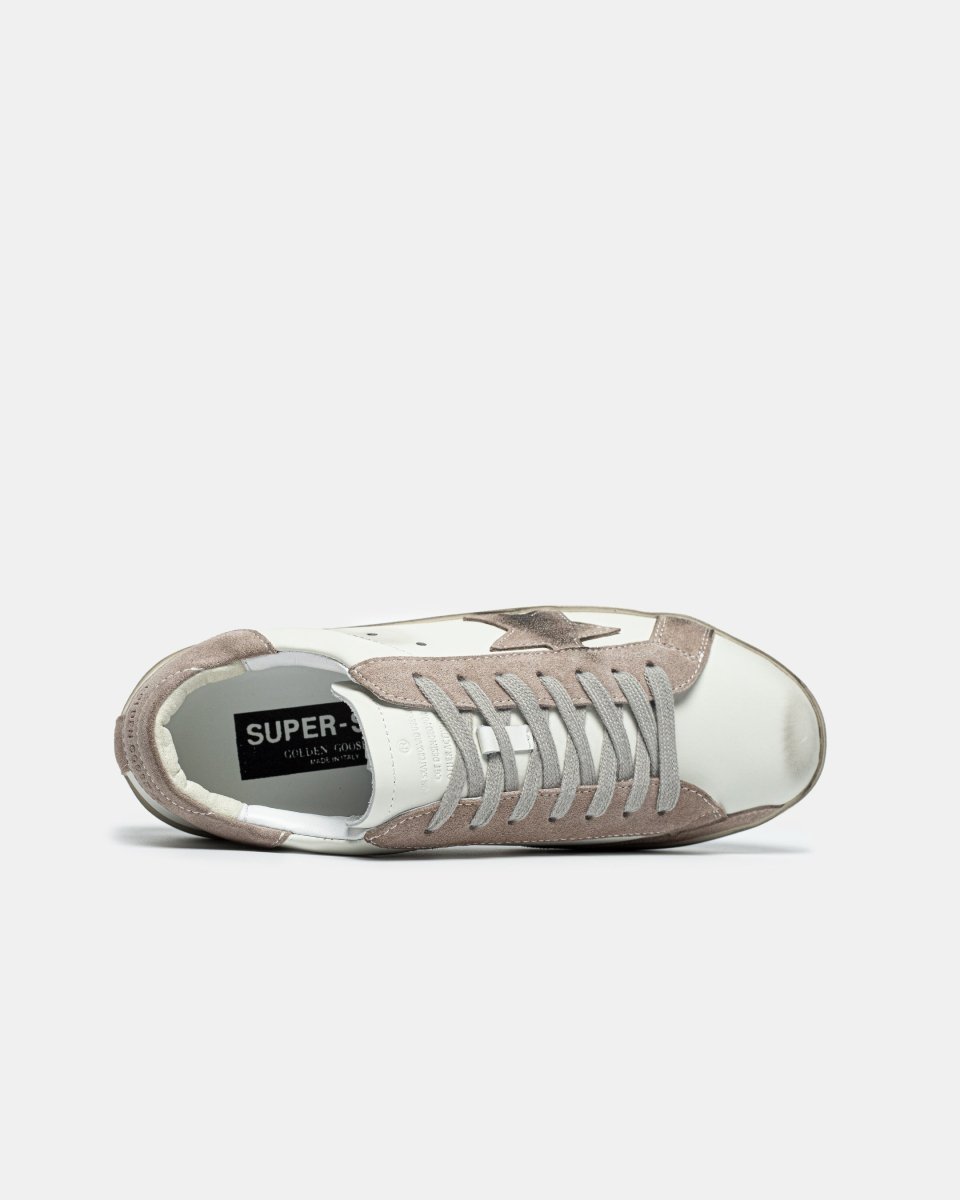 Golden Goose Superstar White Beige - oceanhype -