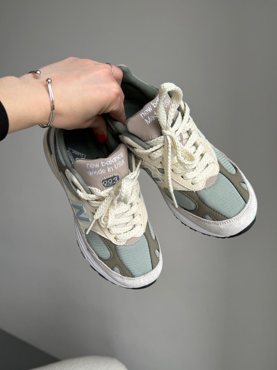 New Balance 993 Gey Beige Khaki - oceanhype - 