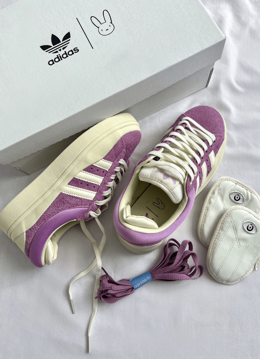 Adidas Campus x Bad Bunny Purple White - oceanhype - 