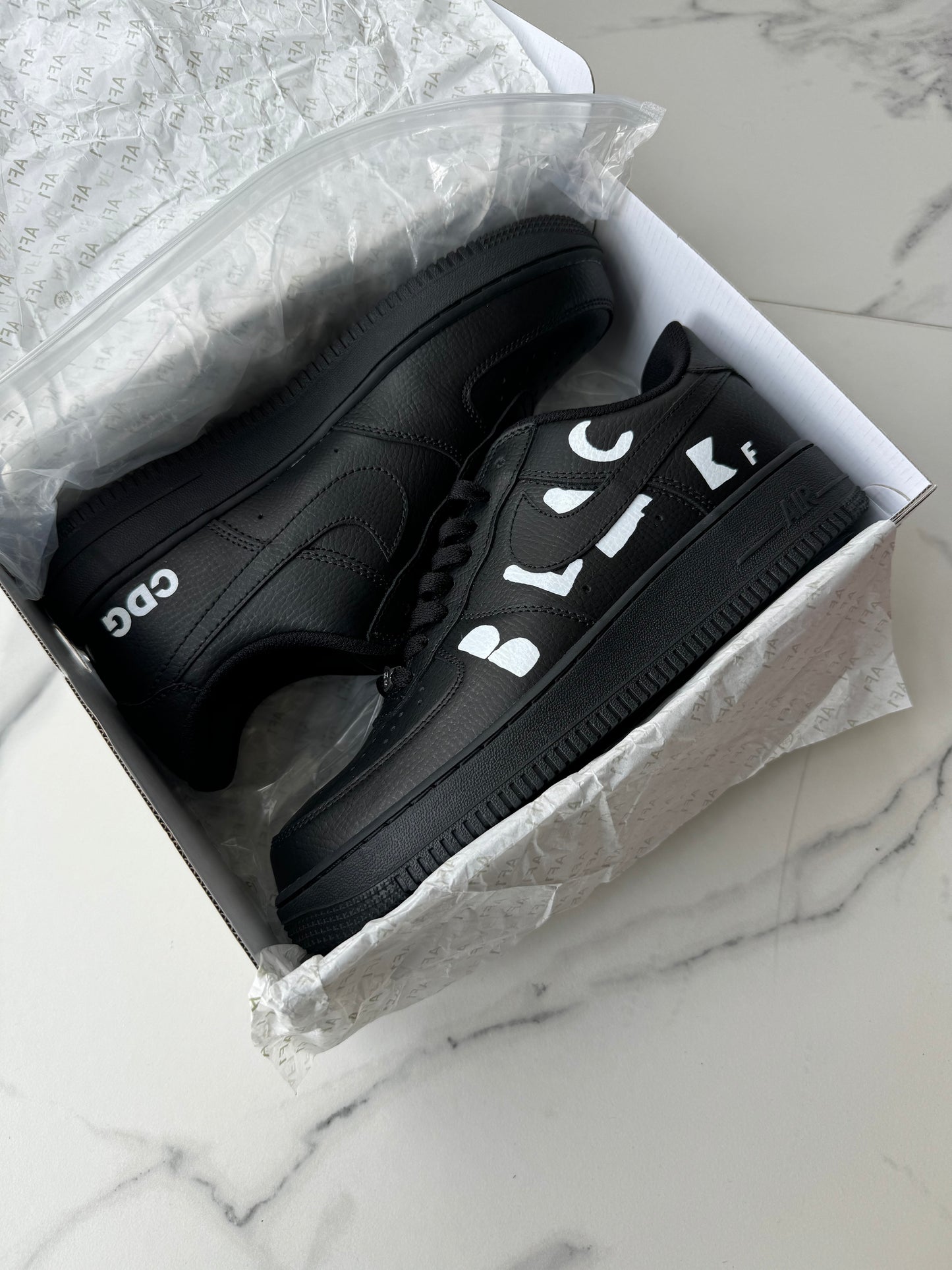 Nike Air Force 1 Low COMME des GARÇON BLACK