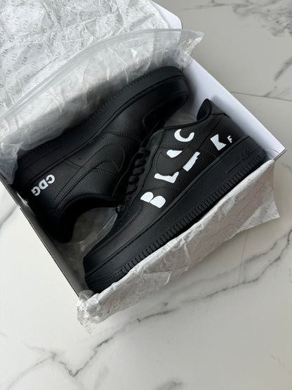 Nike Air Force 1 Low COMME des GARÇON BLACK