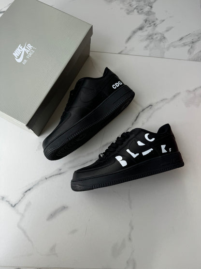 Nike Air Force 1 Low COMME des GARÇON BLACK