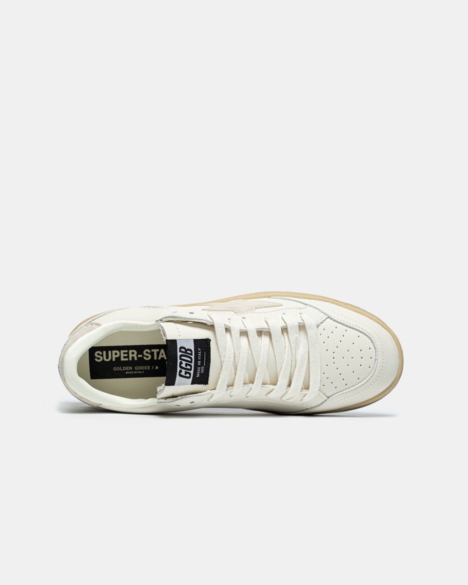 Golden Goose Superstar White Beige - oceanhype -