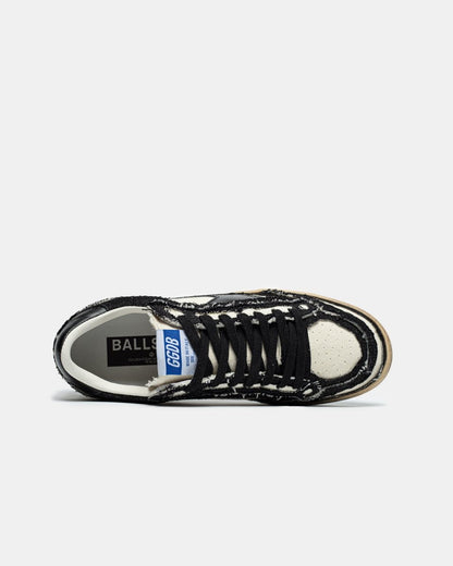 Golden Goose Superstar BallStar Beige Black - oceanhype -
