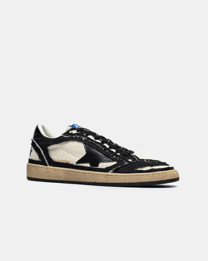 Golden Goose Superstar BallStar Beige Black - oceanhype -
