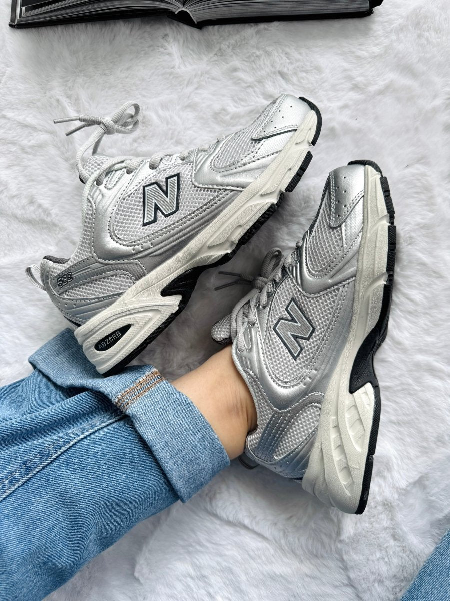 New Balance 530 Silver Metallic - oceanhype - 