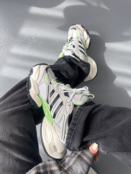 Adidas Vento XLG Deluxe Grey Beige Green - oceanhype - 