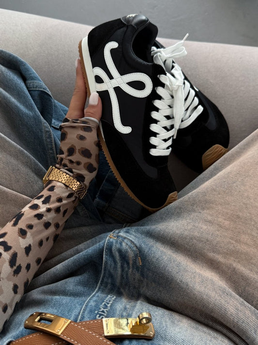 Loewe Ballet Runner Black White Gum - oceanhype - 
