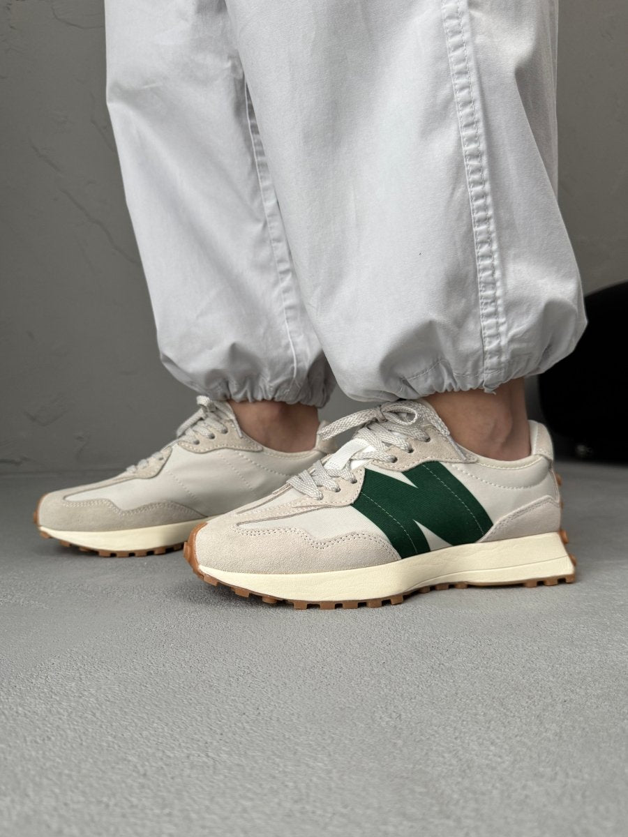 New Balance 327 Beige Green - oceanhype - 
