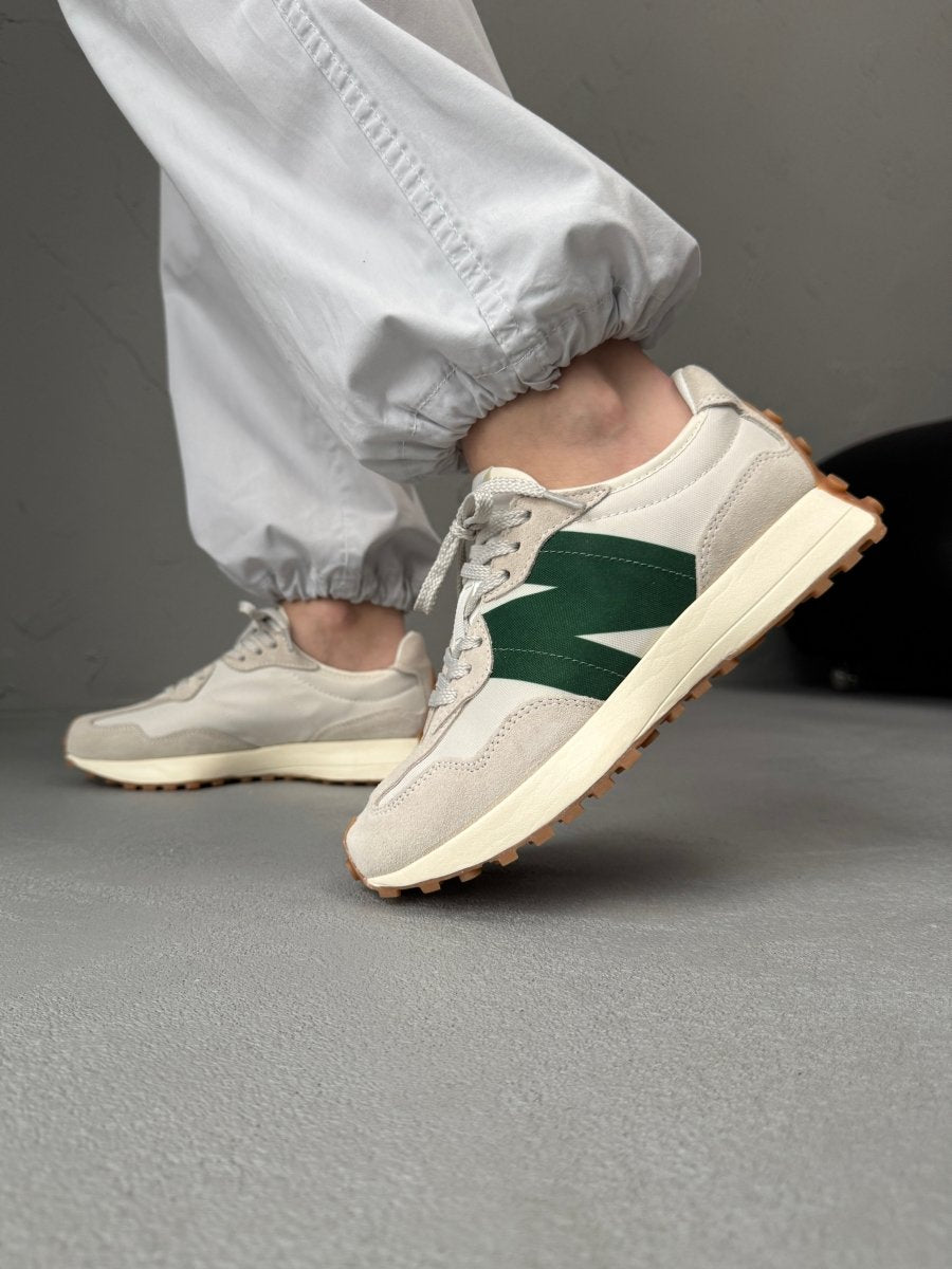 New Balance 327 Beige Green - oceanhype - 