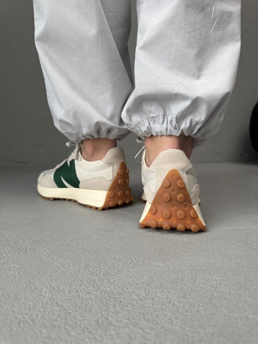 New Balance 327 Beige Green - oceanhype - 