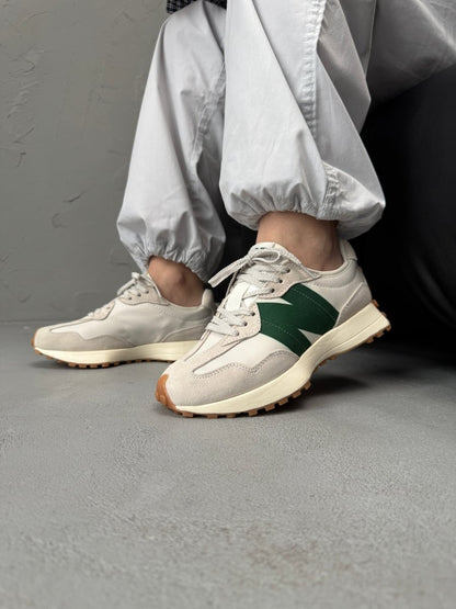New Balance 327 Beige Green - oceanhype - 