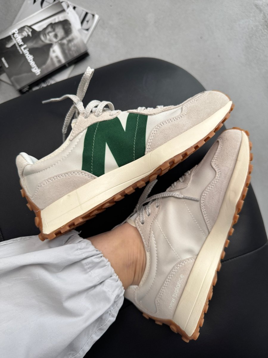 New Balance 327 Beige Green - oceanhype - 