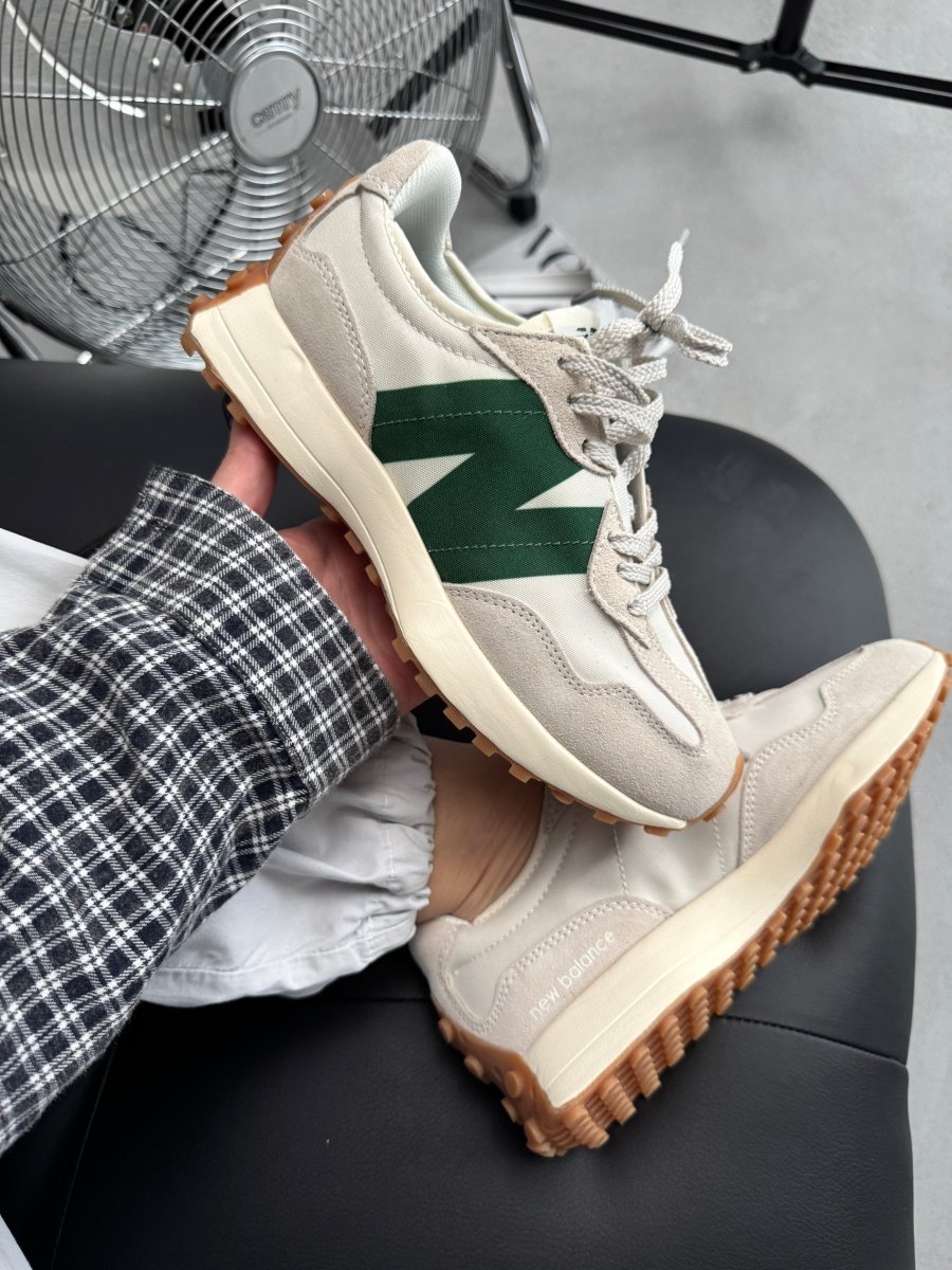 New Balance 327 Beige Green - oceanhype - 