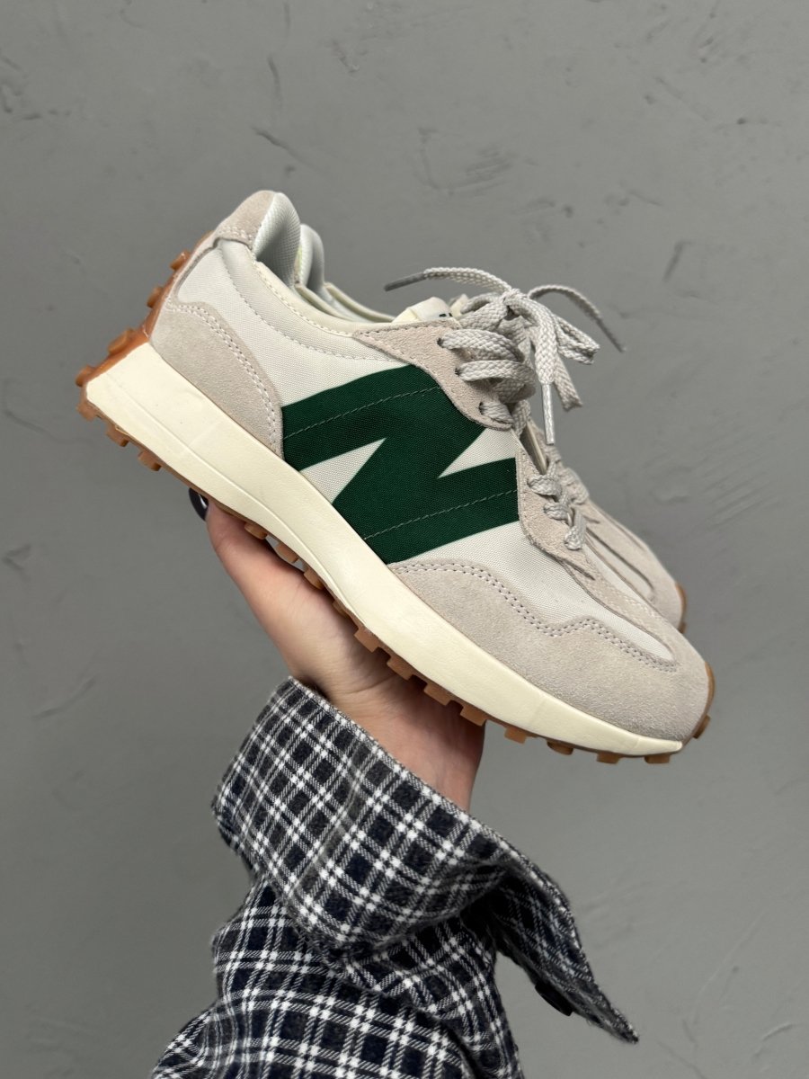 New Balance 327 Beige Green - oceanhype - 