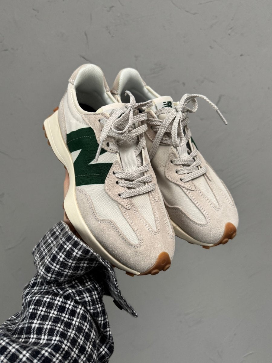 New Balance 327 Beige Green - oceanhype - 
