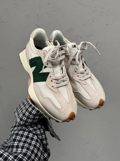 New Balance 327 Beige Green - oceanhype - 