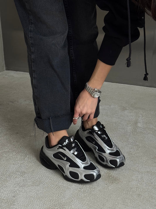 Nike Air Max Muse Black Metallic Silver