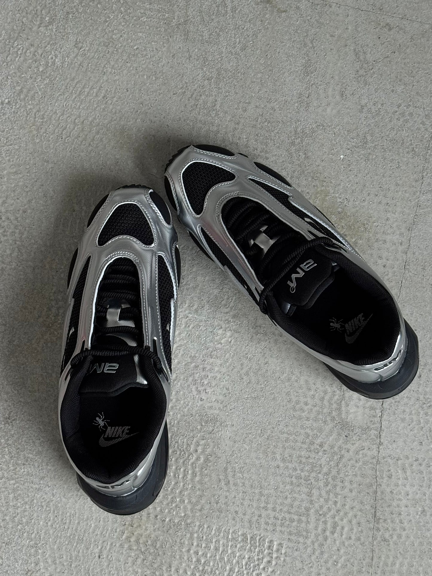 Nike Air Max Muse Black Metallic Silver