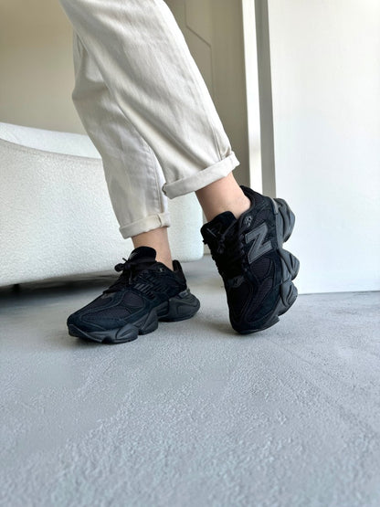 New Balance 9060 Triple Black - oceanhype - 