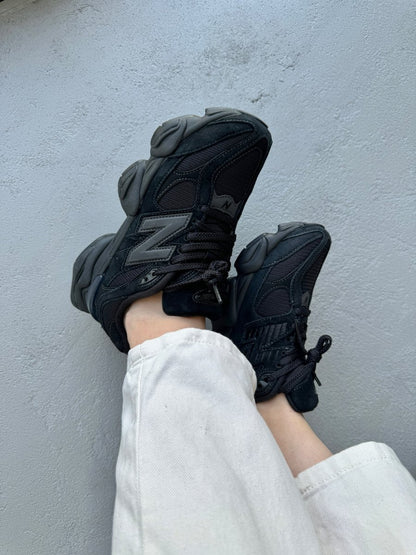 New Balance 9060 Triple Black - oceanhype - 