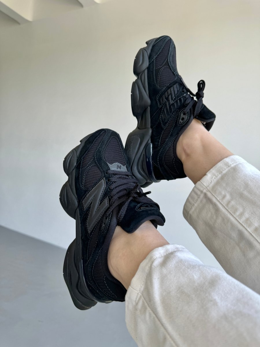 New Balance 9060 Triple Black - oceanhype - 
