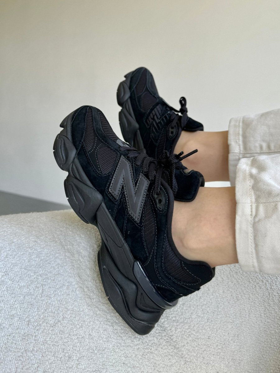 New Balance 9060 Triple Black - oceanhype - 
